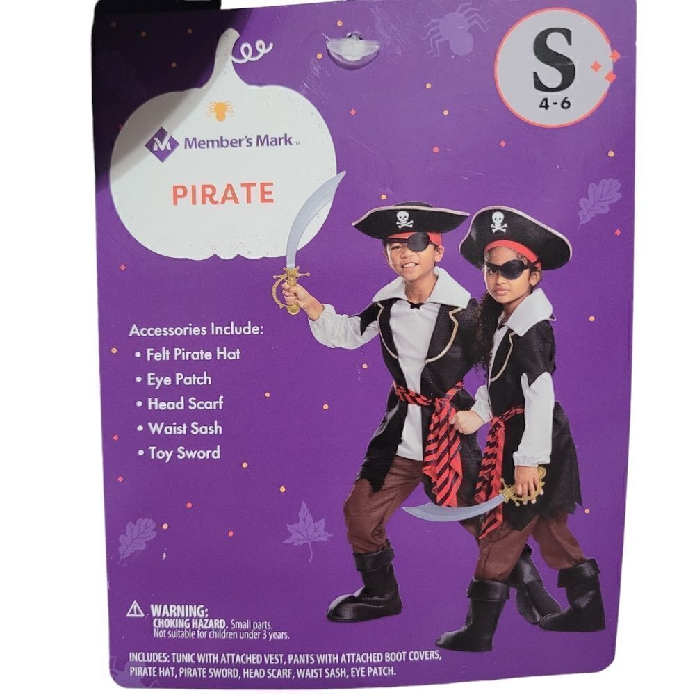New pirate costume